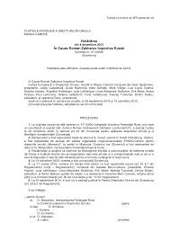 Chiar sunt de părere că obiceiurile stau la baza succesului, pentru că generează/crează consecvență, consistență și prestanță în viața unui om și a celor din jurul lui; Https Hudoc Echr Coe Int App Conversion Pdf Library Echr Id 001 176319 Filename Case 20of 20roman 20zakharov 20v 20russia 20 20 Romanian 20translation 20by 20the 20scm 20romania 20and 20ier Pdf