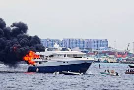 Emperor Explorer lost to fire in Maldives