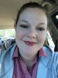 Maggie's orange outfit