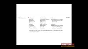 First Aid For The Usmle Step 1 Pharmacology Toxicity Ii P450 Inducers Inhibitors