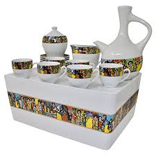 559.70 kb, 800 x 800. Buy Ethiopian Eritrean Traditional Coffee Set Saba Edition Full Set Online At Low Prices In India Amazon In