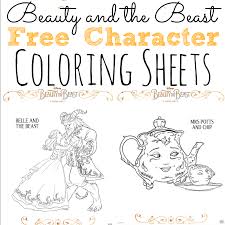 Spark your creativity by choosing your favorite printable coloring pages and let the fun begin! Free Beauty And The Beast Coloring Pages Beautyandthebeast