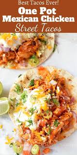 The 30 Minute Chicken Street Tacos Recipe Recipe In 2020 Street Taco Recipe Street Tacos Recipe Chicken Best Chicken Taco Recipe