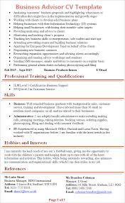 We will now make a sample financial advisor resume based on the tips shared above. Business Advisor Cv Template Tips And Download Cv Plaza