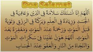 Doa Selamat Dan Terjemahannya Artinya Lengkap Dan Full Youtube