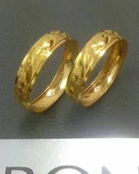 Cincin tunangan belah rotan pakai nama(lm99,9%). Cincin Emas 916 Cincin Belah Rotan Emas 916 Asli Women S Fashion Jewellery On Carousell