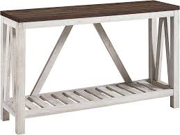 We did not find results for: Walker Edison Modern Farmhouse Entryway Table Dark Walnut White Oak Bbf52aftwwo Best Buy