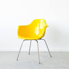 Reserved Vintage 1960 S Eames Style Krueger Arm Chair In Fiberglass Chair Home Chair