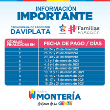 Последние твиты от familias en acción (@familiaspdx). Este Es El Cronograma De Pagos A Hogares Beneficiarios De Familias En Accion En Monteria Larazon Co
