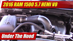 Excellent oil pressure at all rpm until the oil reaches operating temperature, then the engine shows 0 psi at idle, and 48 psi at about. Under The Hood 2016 Ram 1500 5 7 Hemi V8 Youtube