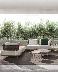 Quadrado Outdoor Sofa By Minotti London Outdoor Outside Seating Outdoor Footstool