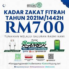 Anda boleh mencari makluamt lebih lanjut pada halaman web mereka di sini: Kadarfitrah2021 Hashtag On Twitter