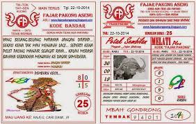 Fajar Pakong Aseng Kode 22 10 2014