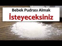 kadinin bebek pudrasiyla yaptigini gorunce hemen marketten bebek pudrasi almak isteyeceksiniz youtube bebek pudrasi recete saglikli yasam tarzi