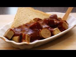 Rezept Currywurst Mit Selbstgemachter Currysauce Currywurst Currysauce Rezepte