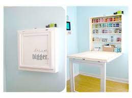 Pin By Melissa Jackman On Sewing Room Craft Table Fold Down Table Murphy Table