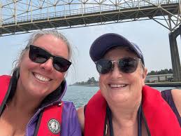 Memorial swim at Soo locks stage 3