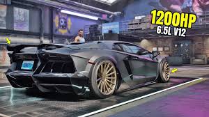 Need For Speed Heat Gameplay 1200hp Lamborghini Aventador S Mansory Cu Lamborghini Aventador Need For Speed Lamborghini