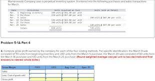 Warnerwoods Company Uses A Perpetual Inventory System It Ask 1