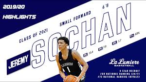 Location ulm, germany tweets 187 followers 798 following 132 account created. Jeremy Sochan Class Of 2021 2019 20 Junior Season Highlights La Lumiere School Youtube