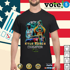 Kyle busch motorsports (kbm) is an american professional stock car racing team that currently competes in the nascar camping world truck series and formerly in the cars tour. Official Kyle Busch 2019 Monster Energy Nascar Cup Series Champion Signature Shirt Hoodie Sweater Tank Top And V Neck T Shirt
