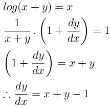 Sebagai contoh sederhana misalkan kita harus mencari turunan sin3x 2 x sebagai bagian dari soal turunan fungsi implisit yang. Belajar Matematika Online Turunan Fungsi Implisit