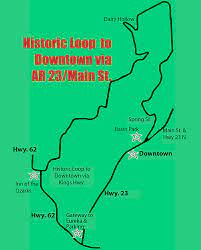 Eureka Springs Attractions Map Exploring Victorian-Era Eureka Springs