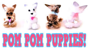 Your source for breed information, health and grooming tips, and quality toys, food and other products. Diy Pom Pom Puppies Easy Pom Pom Craft Idea Make Your Own Pet Puppy Youtube