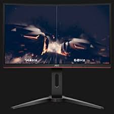 The response time is also. Amazon Com Aoc Cq27g1 27 Curved Frameless Gaming Monitor Qhd 2k 1ms 144hz Freesync Displayport Hdmi Vga Height Adjustable 3 Year Zero Bright Dot Black Red Computers Accessories