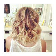 For that formal occasion, you can still put it into a beautiful updo or half updo. Drybar On Instagram This Is What A Cosmotai Looks Like On Shoulder Length Hair And We Re Obsessed Blow Blowout Hair Short Hair Blowout Short Hair Lengths
