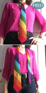 Gq and esquire have both been featuring men wearing knitted ties on their cover, and by popular patterns solids and horizontal stripes are most popular. Tie Knitting Patterns In The Loop Knitting