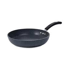 Ozeri Stone Earth 12 In Aluminum Ceramic Nonstick Frying Pan In Anthracite Gray Zp17 30 The Home Depot Heat Resistant Silicone Induction Stove Fry Pan Set