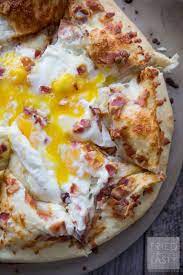 Breakfast Pizza Recipe Breakfast Pizza Breakfast Brunch Recipes Pizza Recipes Homemade