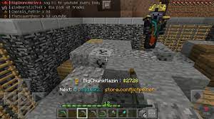 In a minecraft prison server, there are no typical wilderness areas to build. Minecraft Pe Prison Server Gameplay Youtube
