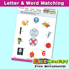 Xylose, a plant sugar ; Matching Words And Letters Letter X Abc Chomp Free Printout Bingobongo