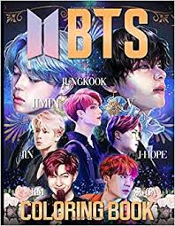 6% coupon applied at checkout. Bts Coloring Book Stress Relief With Bts Jin Rm Jhope Suga Jimin V Jungkook Coloring Books For Army And Kpop Adults Teenagers Amazon De Eisaku Arita Fremdsprachige Bucher