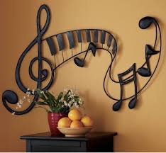 Wall Art Metal Musical Music Room Decor Musical Wall Art Music Wall Art