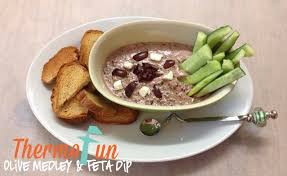 Thermofun Olive Medley And Feta Dip Recipe Thermofun Thermomix Recipes Tips