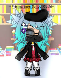 Prismarine S School Outfit Based On Roblox Adopt Me School Uniform Adoption Anime Roblox