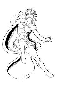 Supergirl Coloring Pages For Kids Superhero Coloring Superhero Coloring Pages Mom Coloring Pages