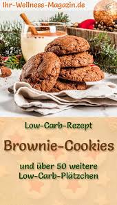 Low Carb Brownie Cookies Einfaches Platzchen Rezept Fur Weihnachtskekse Rezepte Low Carb Rezepte Weihnachtskekse