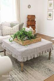 We stock a wide range of colours and sizes. Pleated Ottoman Slipcover How To Sincerely Marie Designs Ottoman Decor Ottoman Slipcover Slipcovers