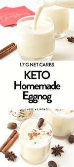Keto Homemade Eggnog Recipe In 2020 Eggnog Recipe Eggnog Recipe Homemade Low Carb Christmas Recipes