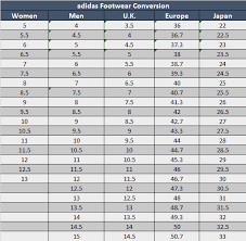 Place a piece of paper on the floor with one end against a wall. Mens To Womens Shoe Size Conversion Chart Adidas Buy Clothes Shoes Online
