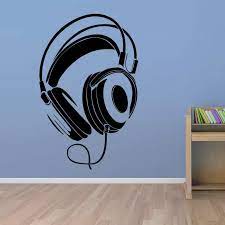 For a teenage boy, there can be various designs to incorporate into his toom. Poomoo Wall Decals Music Dj Headphones Wall Stickers Boys Room Wall Decor Vinyl Decals Fashion Design Home Decoration Wall Decor Home Decordecoration Design Aliexpress