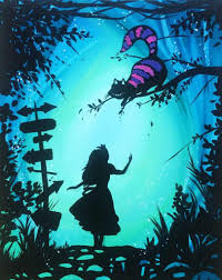 Джонни депп, миа васиковска, хелена бонем картер и др. Alice In Wonderland Paint And Sip Event