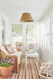Gemutliches Eck Im Wintergarten Strandhaus Dekoration Landhausstil Wohnzimmer Wohnzimmermobel Modern