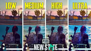 Pubg New State Low Medium High Ultra Graphics Android Ios Youtube