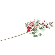 The photos below are going to boost your. Wholesale Artificial Red Berry Pine Twigs Decoration For Christmas Crafts Party Home Decor 1 Branch From China