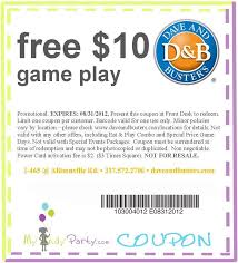 Awesome Dave Buster S Coupon Find It Under The Coupon Tab At Myindyparty Com Dave Busters Busters Coupons